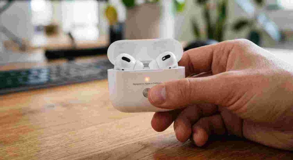 setting airpods