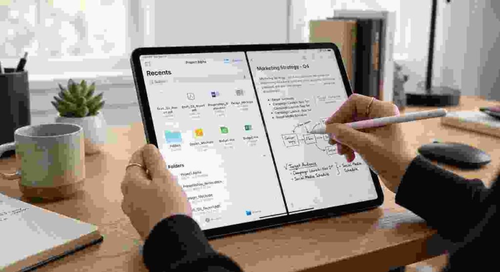 how to split screen on ipad
